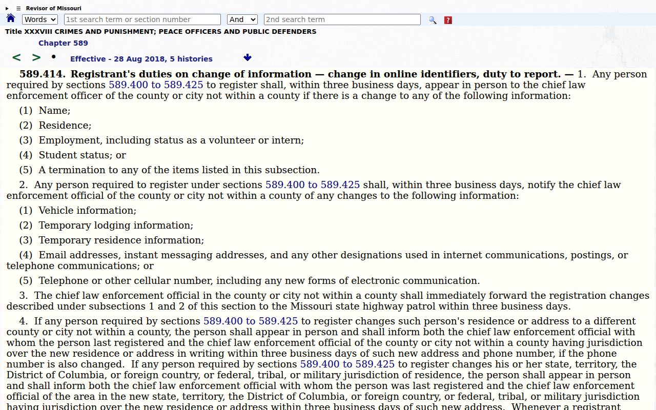 Sullivan County sex offender registry tier verification law